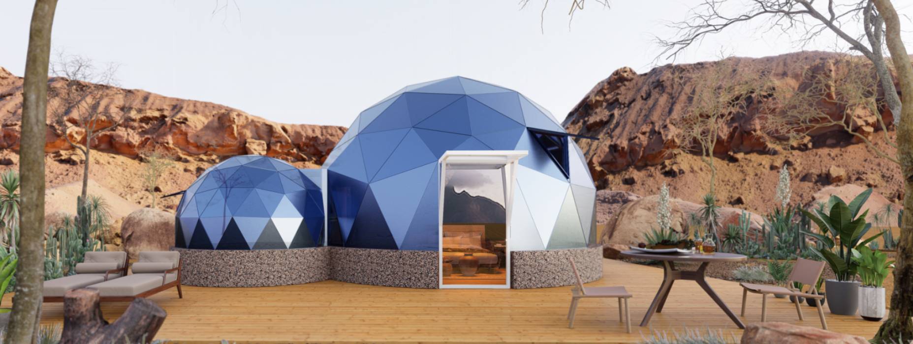 平阳县球形智能光伏玻璃星空房